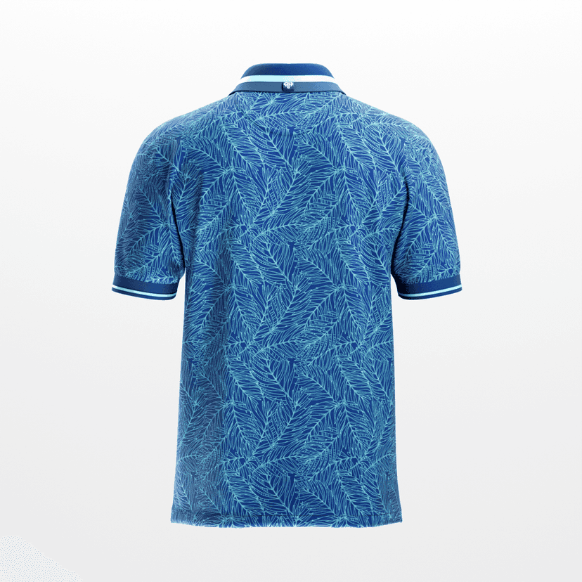 AH Blue Forest Classic Polo view 3