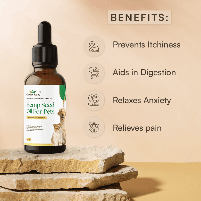 Cannaking Hemp Seed Oil For Pets- 50ml view 2