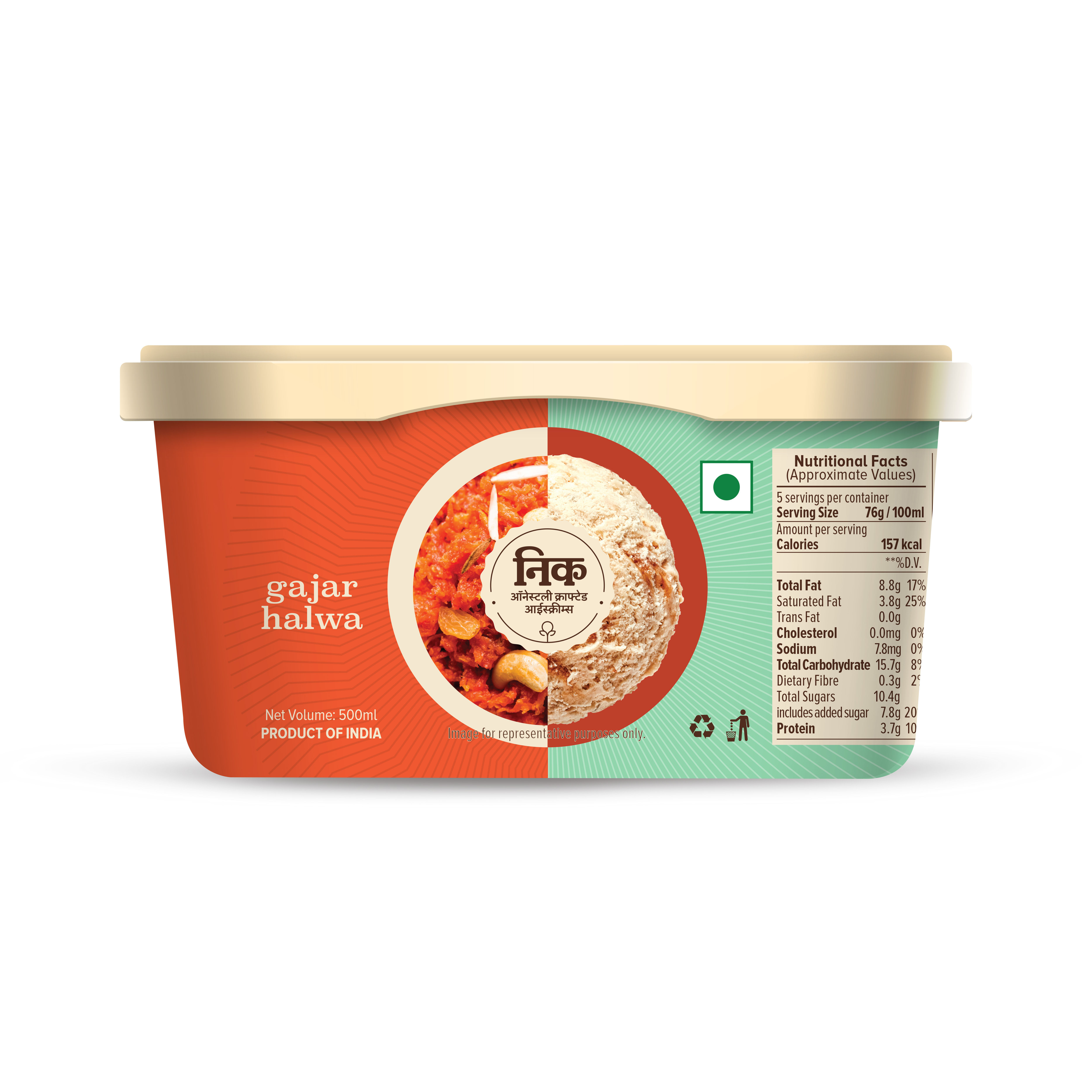 Nic Gajar Halwa Ice Cream view 2