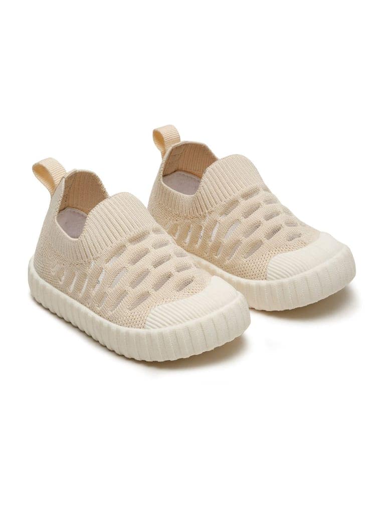 Cloudy Toddlers' First Step Shoes - Beige (Unisex) view 3