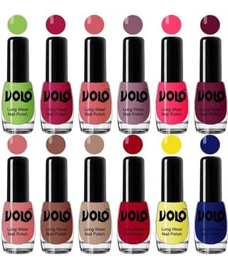 VOLO True Wear High Gloss Impresso Nail Polish Sets of 12 Multi Glossy 60 mL