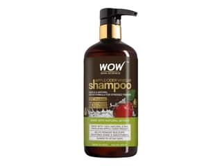 WOW Skin Science Apple Cider Vinegar AntiDandruff Shampoo | Helps Reduce Dandruff & Itchy Scalp | Scalp Cleansing & Balance | SulphateF - 500 ml