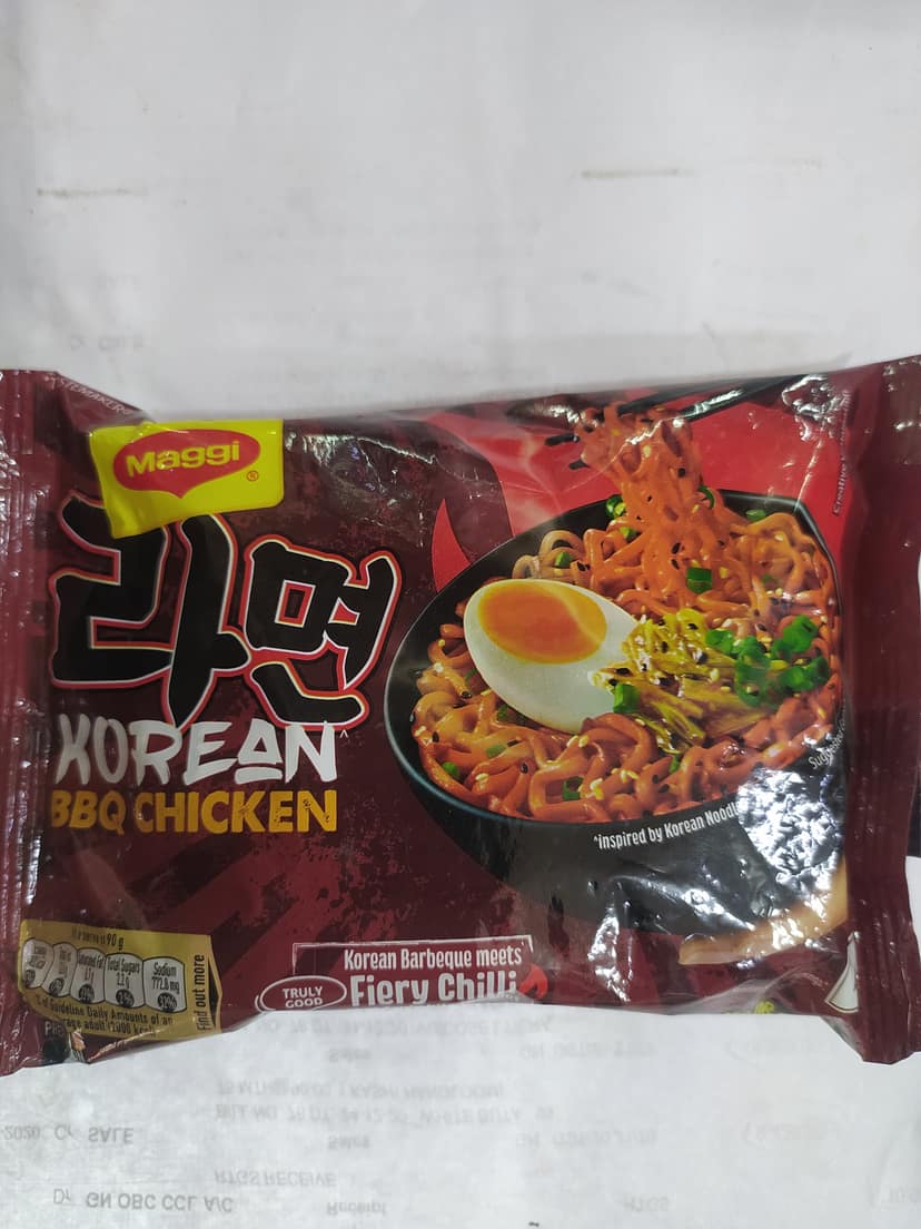 Maggi Korean Bbq chicken