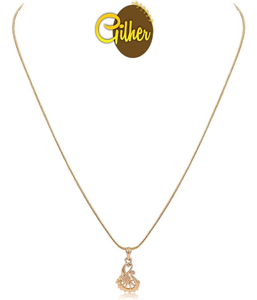 gilher Gold Plated Chain ( Set of 1 ) view 2