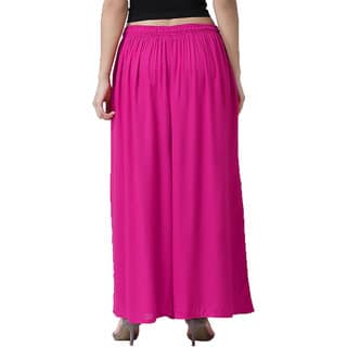 PT LEGGINGS Beautiful Rayon Palazoo for women freesize(Pack of 1) view 2
