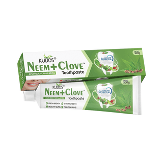 Kudos Neem + Clove Toothpaste | Multi-Benefit Toothpaste | 100 gm