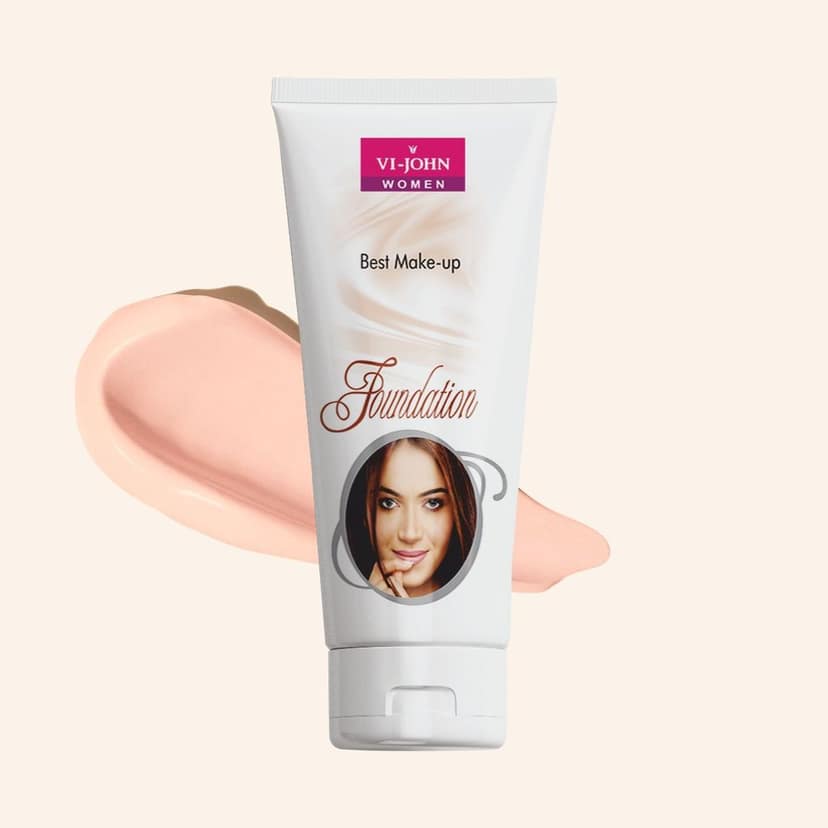Vi-John Foundation Tube 60Gm (Pack of 12) view 3