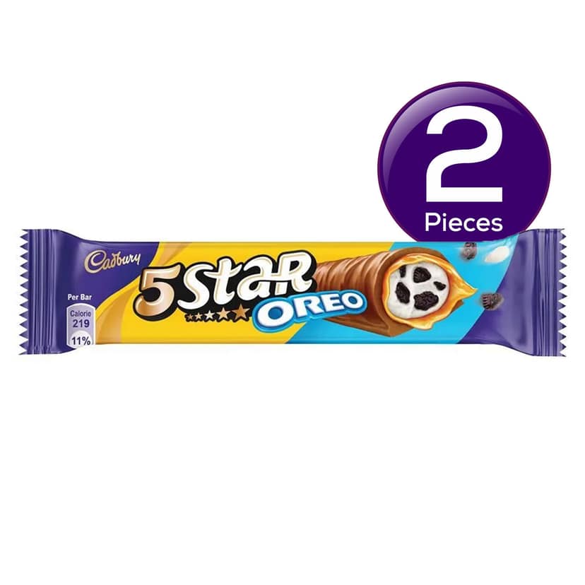 Cadbury Five Star Oreo Chocolate 42 gms Combo view 2