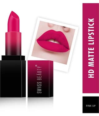 Swiss Beauty HD Matte Lipstick (Attitude), 3.5gm