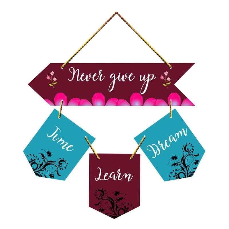 Wall Hangings for Home Decoration Items for Living Room Decor Welcome Home Wall Hanging for Home Office Decoration Handmade Craft Decorative Wall Art (WH2829)