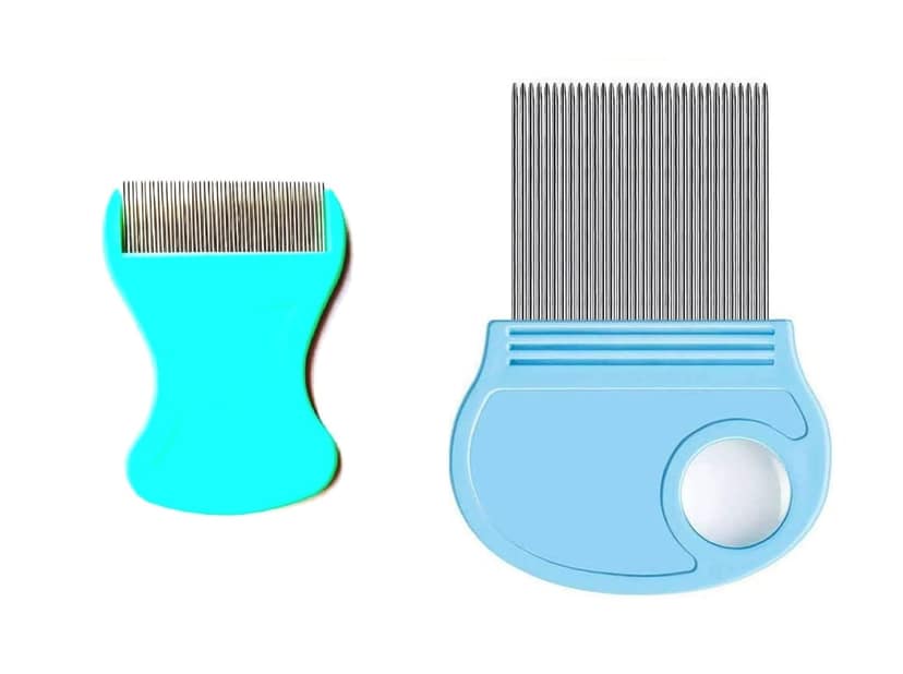Q D Lice Nit Eggs Dust Dendruff Remover comb Hair Kangi Ju Leekh Pack of 2. One for Lice, Second for Small Eggs Nit Men Women School Kids Girls Boys And Pets view 9