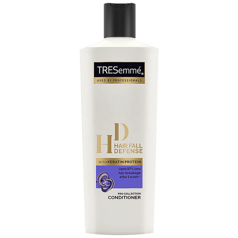 Tresemme Hair Fall Defense Pro Collection Conditioner - With Keratin Protein, Upto 97% Less Hair Breakage After 1 Wash, 190 Ml view 2