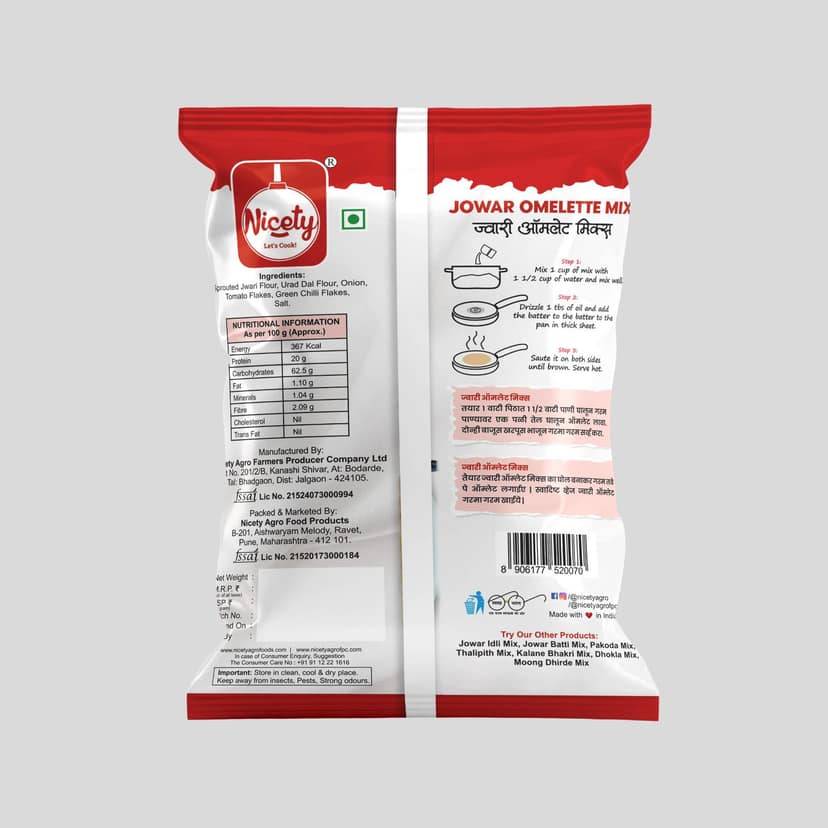 Jowar Omelette Mix 350g view 2