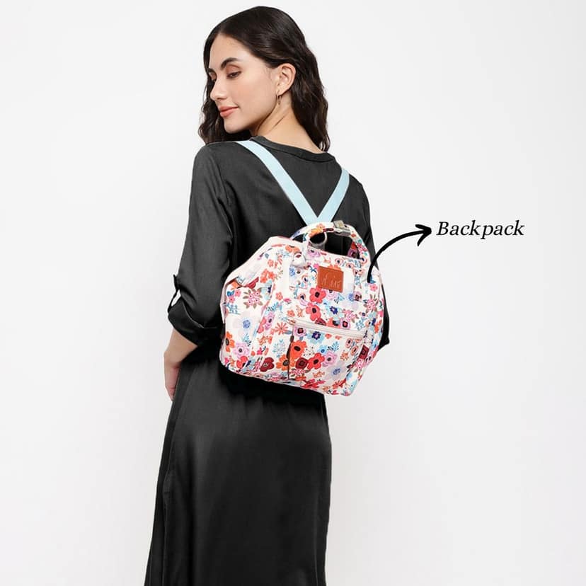 VISMIINTREND Diaper Bags for Mom | Travel Maternity Backpack Bags | Water Resistant | Premium Oxford Fabric | Gifts for Mom to Be | Baby Shower Gift view 4