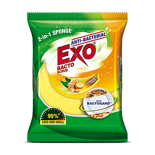 Exo Antibacterial 2-In-1 Scrubber, 25 g