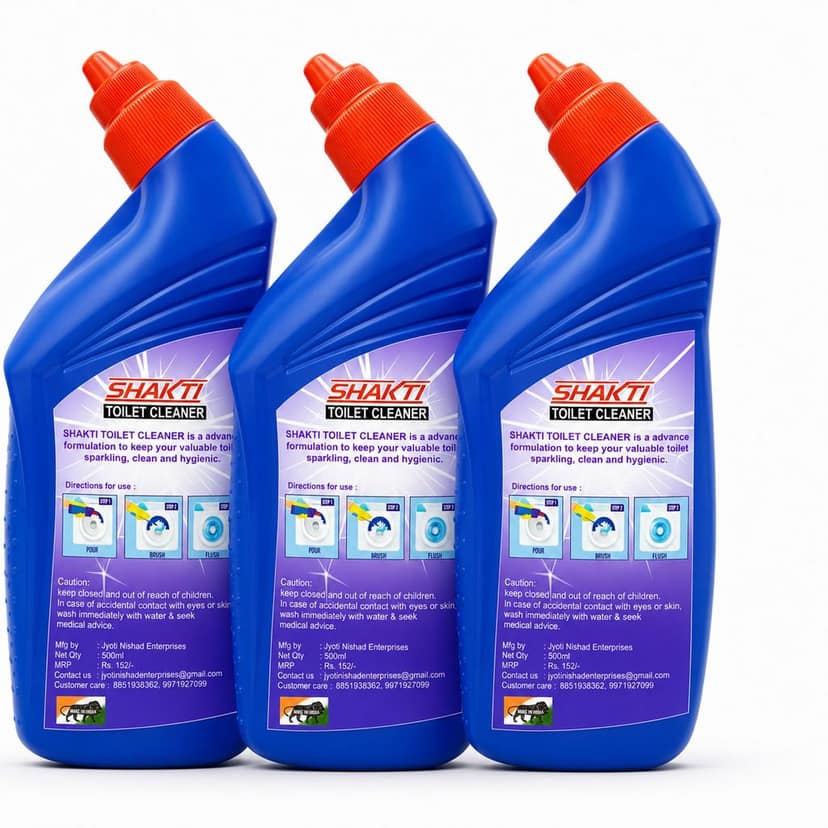 SHAKTI Toilet Cleaner 500 Ml - 3 Pcs view 2