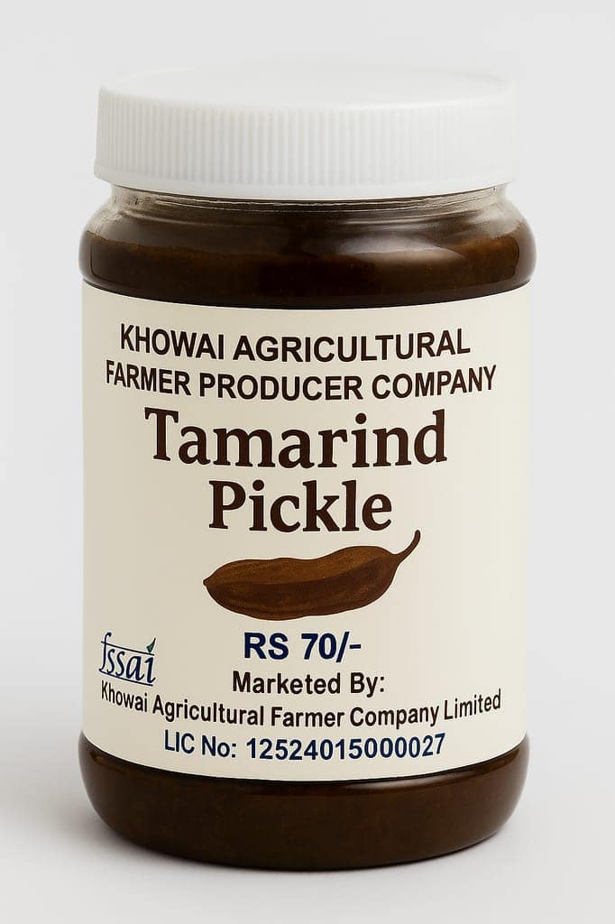 Khowai Tamarind Pickle - Authentic Indian Delight