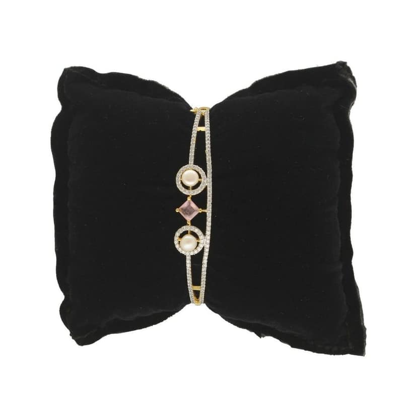 Sri Jagdamba Pearls Empress's Bloom Pearl Bracelet For Women Girls view 2