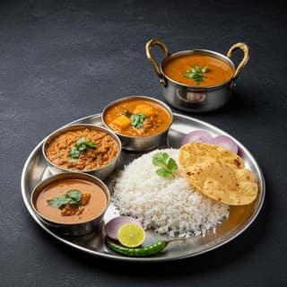 Andhra Carrier Meal (Serves 4)