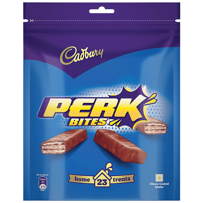 Cadbury Perk Chocolate Coated Wafer Home Treats, 138 G (23 Pcs) view 2