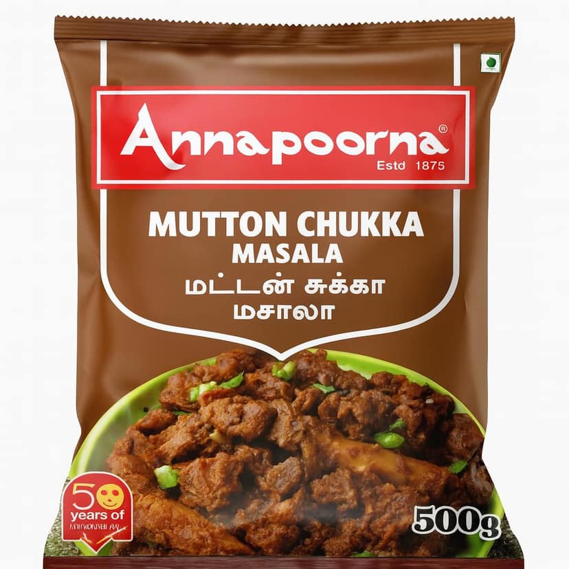 Annapoorna Mutton Chukka Varuval Mix 50g