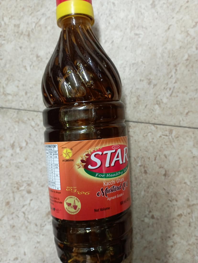 Kachi ghani mustard oil