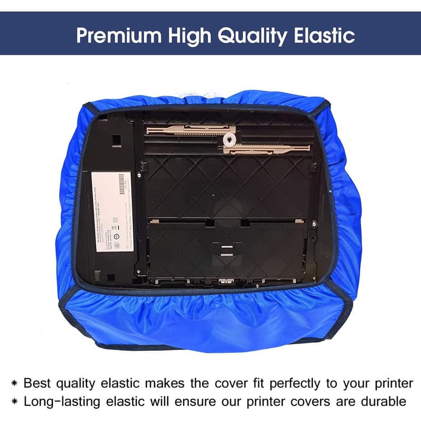 Palap Super Premium Dust Proof Printer Cover for HP Laserjet M1005 Multifunction (Blue ;48.7 x 41.3 x 35.8 Cms) view 7