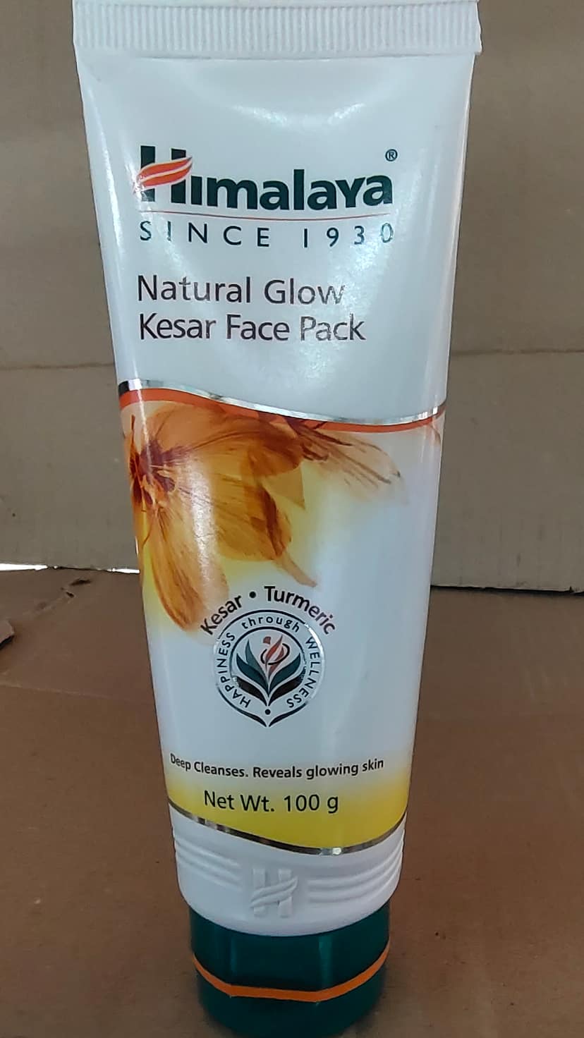 Himalaya natural glow kesar face pack