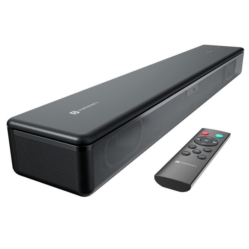 Portronics Sound Slick 8 Soundbar System - Black