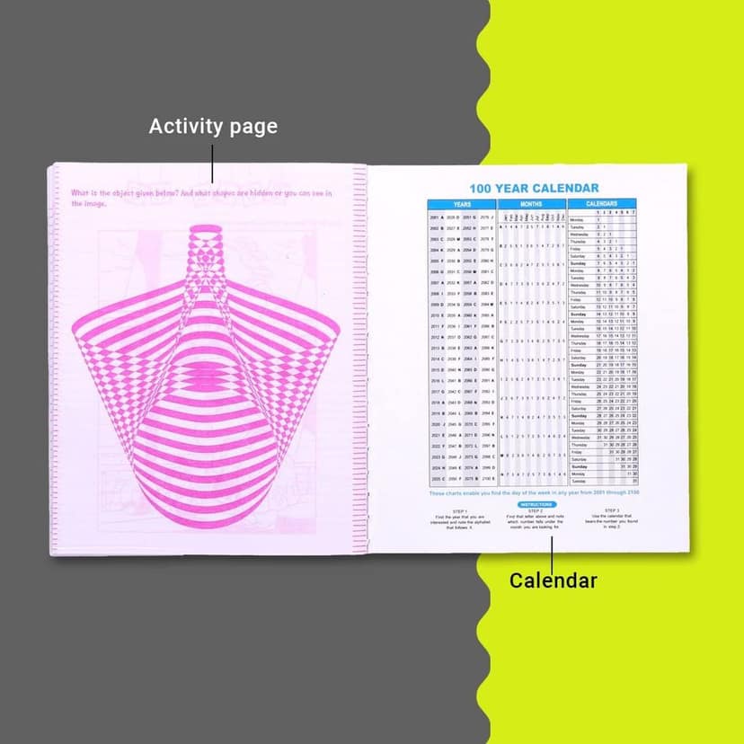 Navneet Youva | Full Bound with Hard cover | Brown Note Book for school students | Regular Size 15.5 cm x 18.8 cm | Red & Blue (With Box) | 76 Pages | Pack of 12 view 6