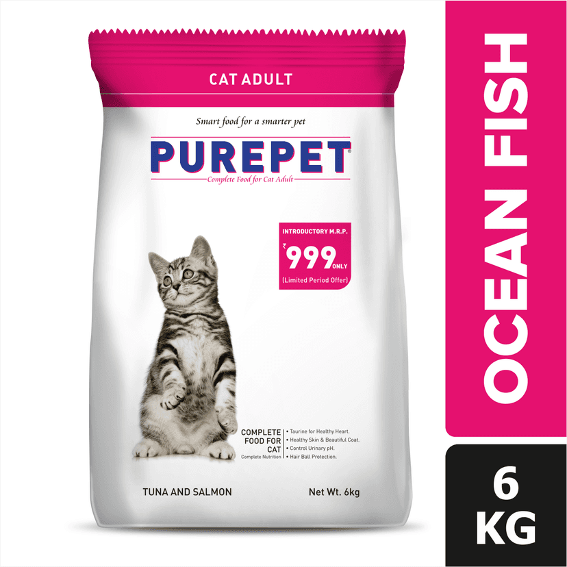 Purepet Tuna And Salmon Adult Cat FOOD