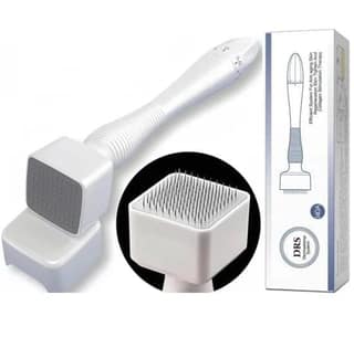 140 Titanium Adjustable Micro needling Derma Stamp | Professional Dermastamp for Face, Hair, Beard & Scalp | Skin Repair, Anti-Aging & Hair Growth | Reusable Home Use Micro needling Pen (Original Quality)