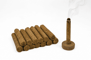 Organic Loban Dhoop | Natural Resin Incense for Pooja & Home.