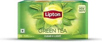 LIPTON GREEN CLEAR & LIGHT TEA 25BAG