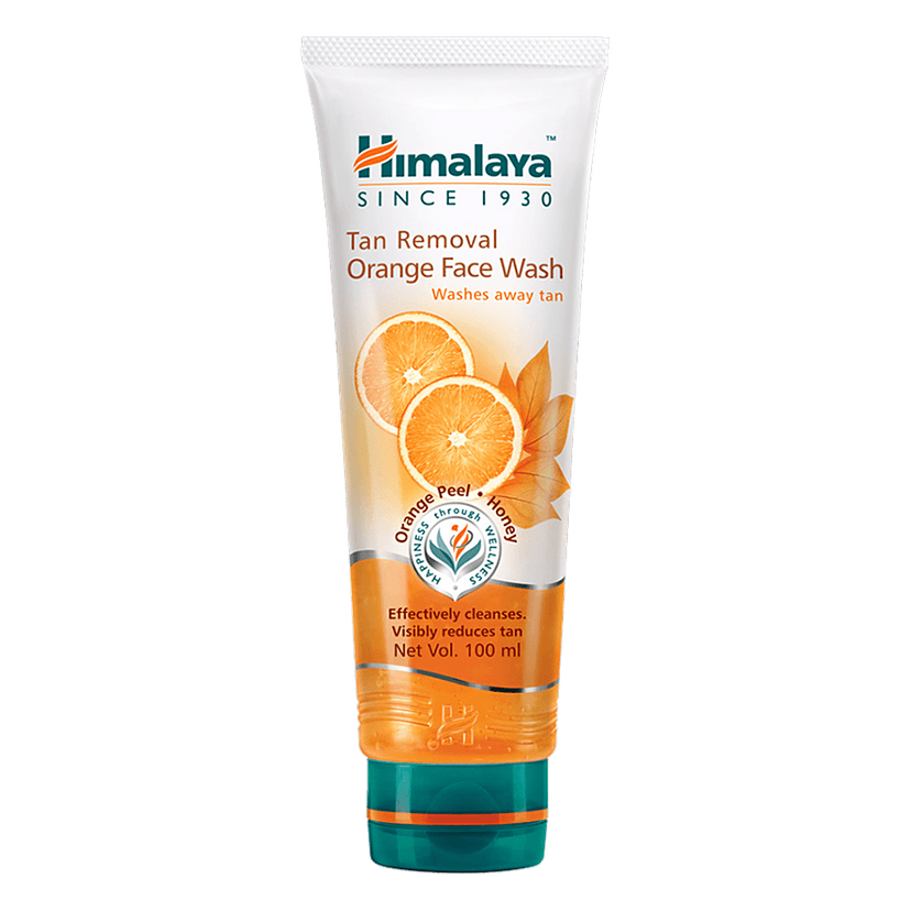 Himalaya Tan Removal Orange Face Wash, 100 Ml view 2