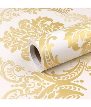 KAAF - Floral Wallpaper ( 40 x 1000 ) cm ( Pack of 1 )