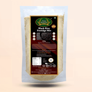 Black rice Porridge mix 200g pouch (Pack of 2)