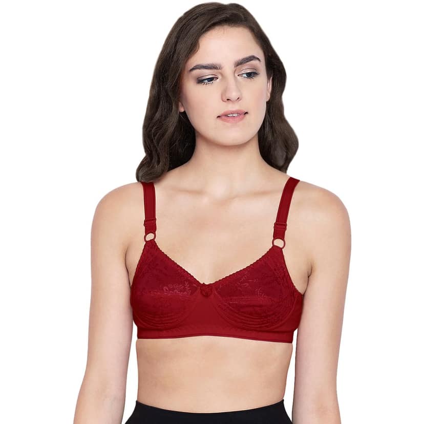 Bodycare Cotton Non Padded Non wired Regular Bra-Pack of 3 view 2