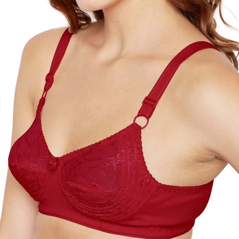Bodycare Cotton Non Padded Non wired Regular Bra-Pack of 3 view 6