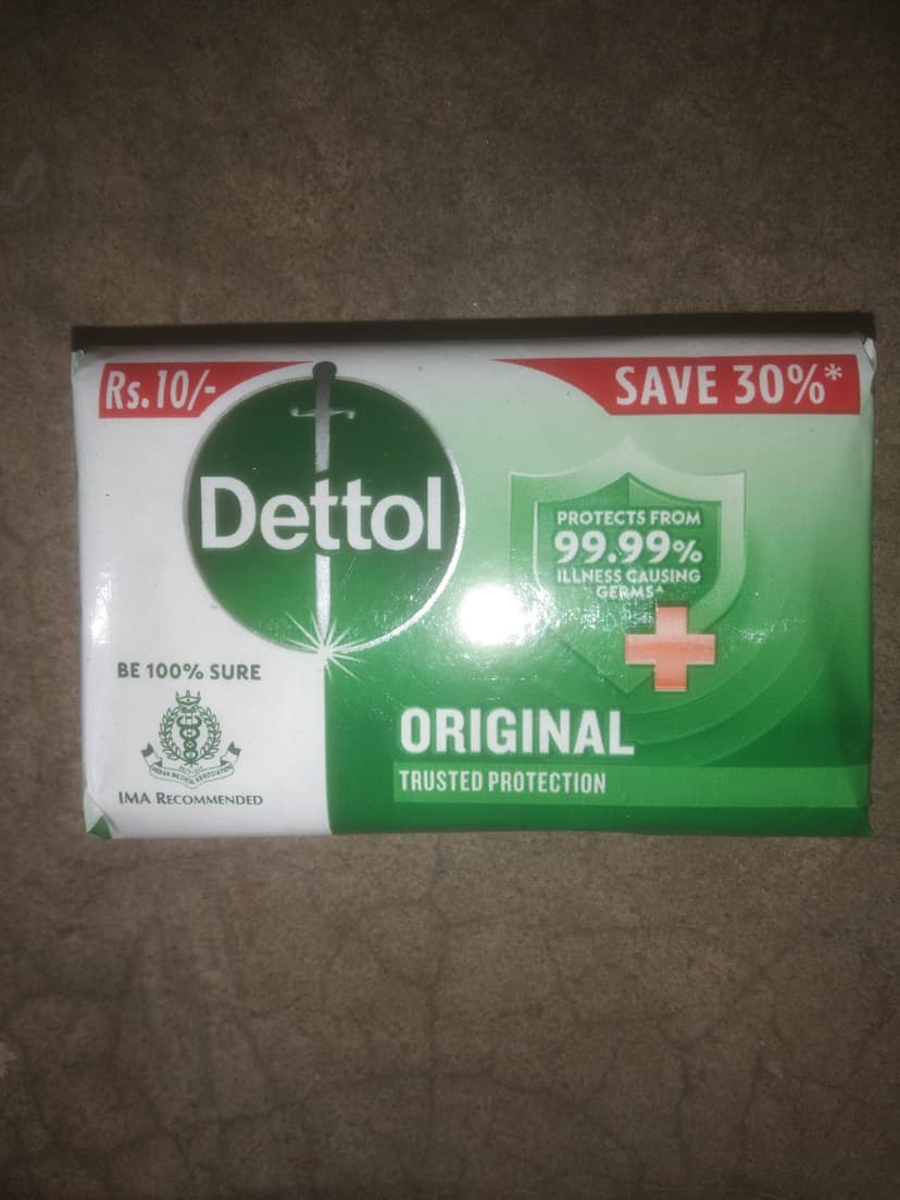 Dettol orignal soap 10/-