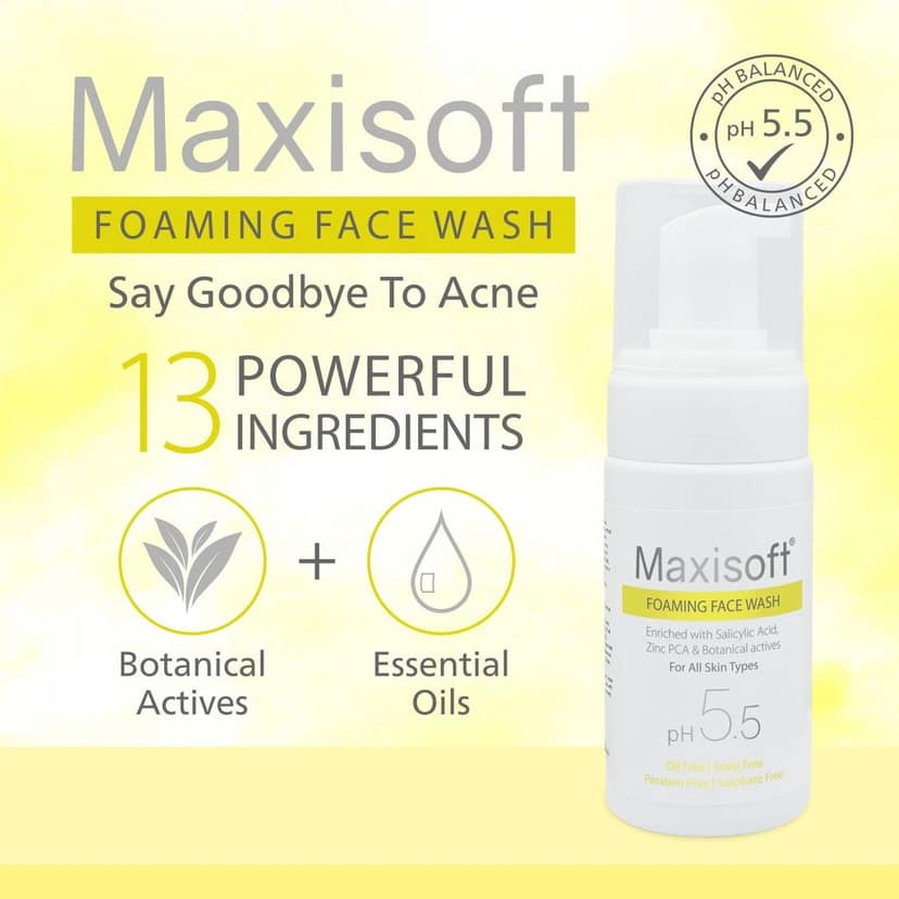 Maxisoft Anti Acne & Anti Pimple Foaming Face Wash (100 ml) view 3