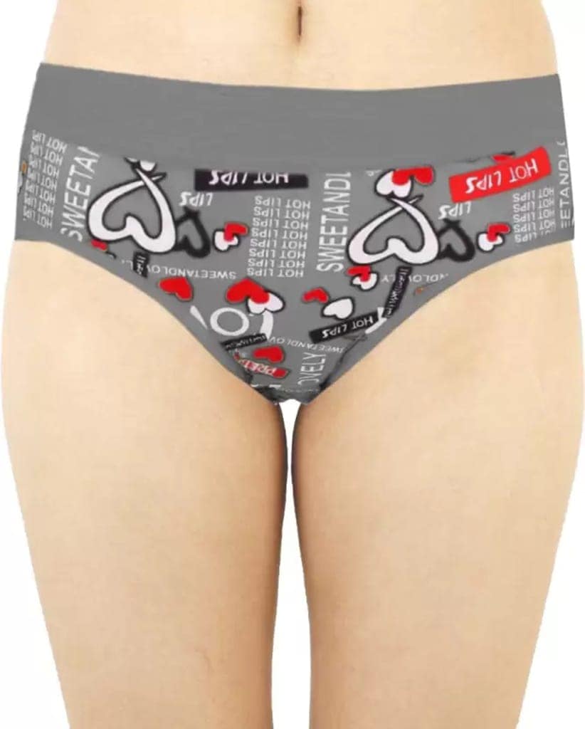 DOOZIE LOVEPLUS WOMEN'S HIPSTER MULTICOLOR COTTON PRINTED PANTY PACK OF 6 view 4