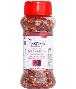 Tassyam Red Chili Flakes 50 gm
