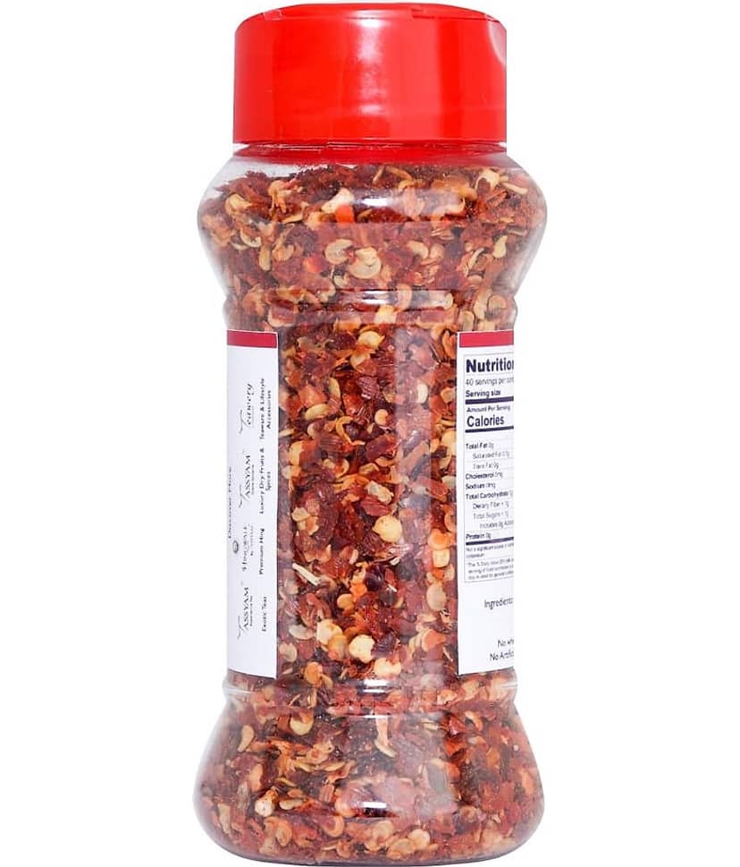 Tassyam Red Chili Flakes 50 gm view 4