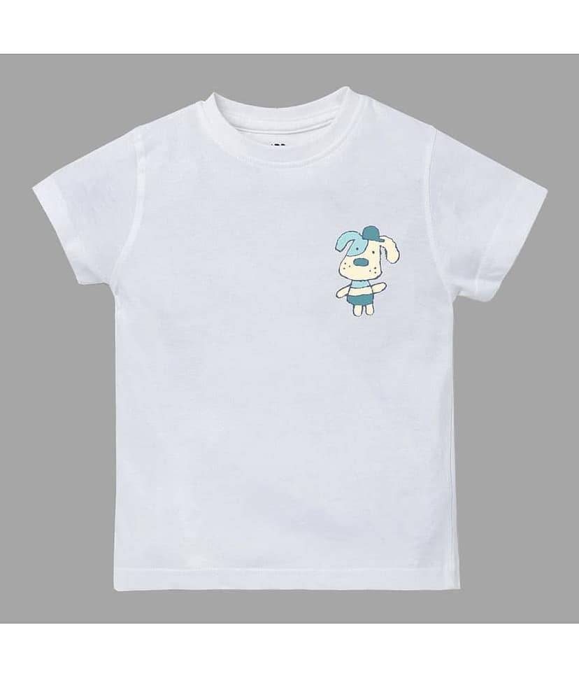 ETCHED DESIGN Pack of 2 Boys Cotton T-Shirt ( Multicolor ) view 6