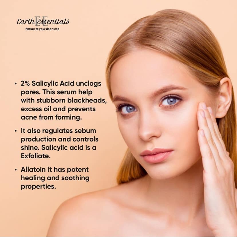Anti-acne serum,2% salicylic acid,natural ingredients 30ml view 3