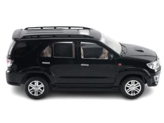 Mehtab Pull Back Plastic Fortuner Car Toy| Wonderful Design & Bold Look |Perfect for Kids Fun (Pack of 1, Black)