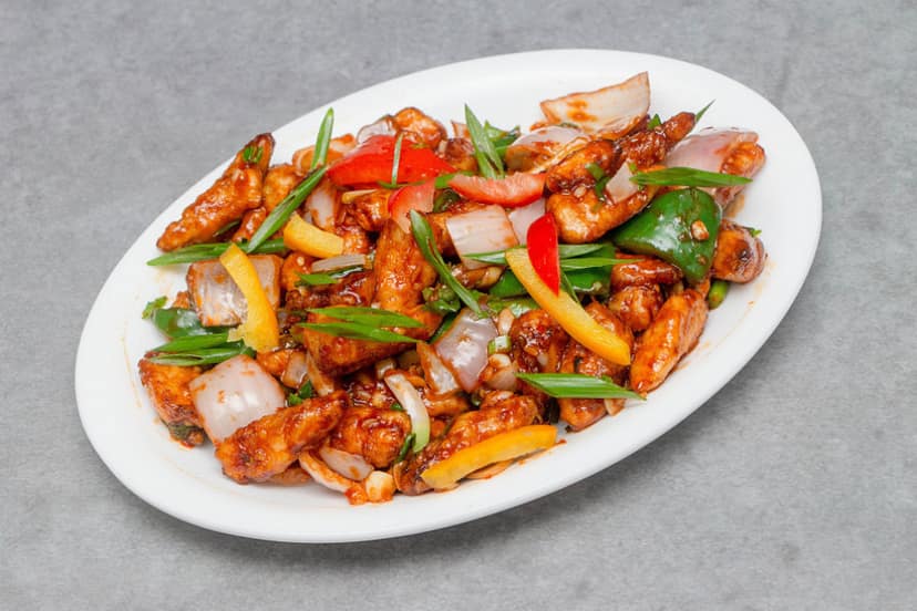 Baby corn chilli dry