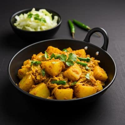 Aaloo Cabbage