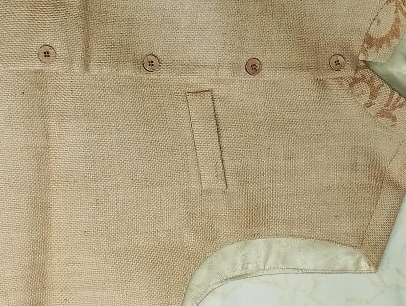 Jute Jacket view 4